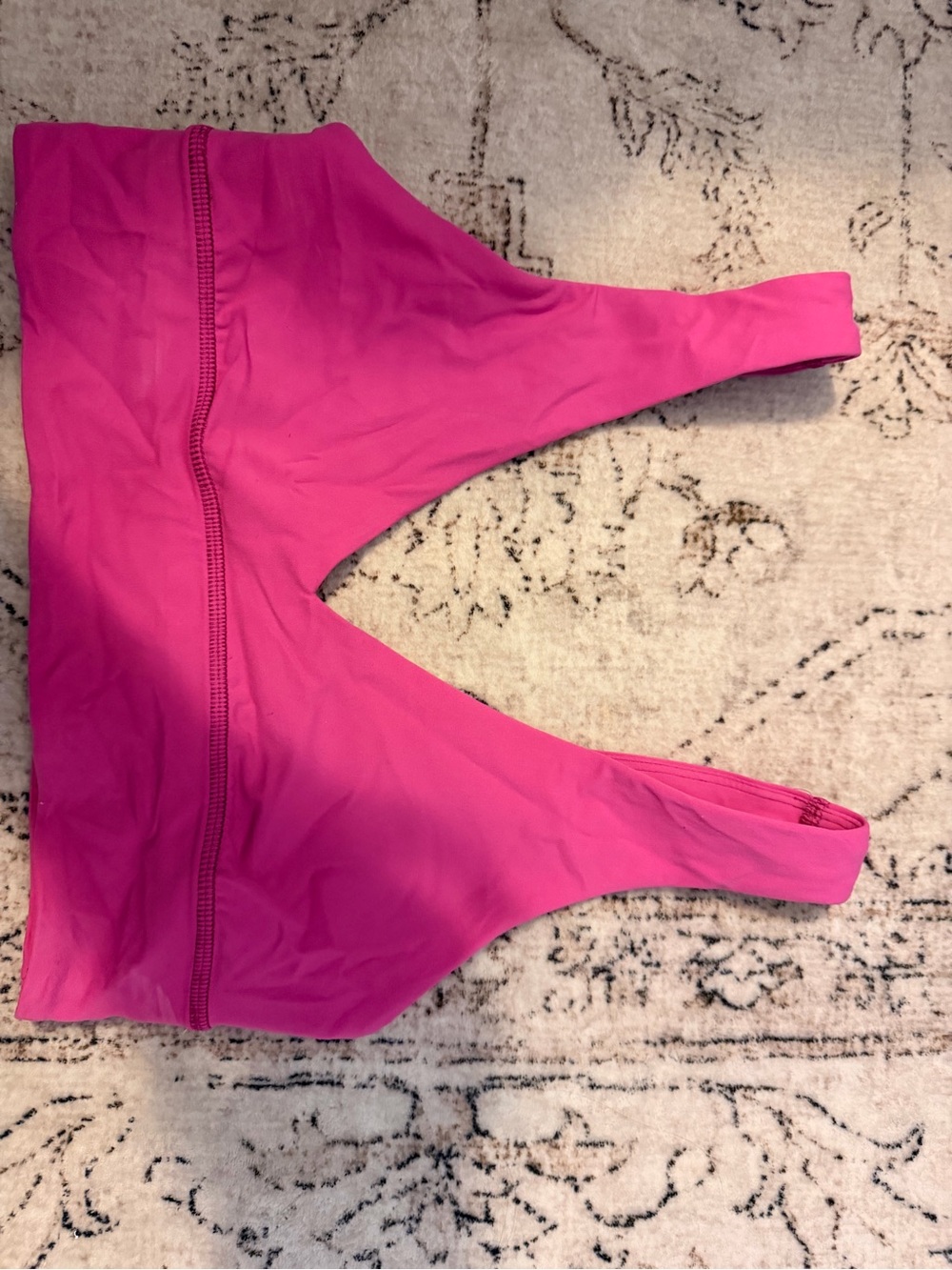 lululemon athletica Hot Pink Sports Bra